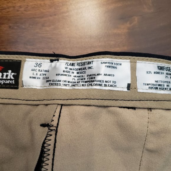 3 Work Pants - Nomex Flame Resistant - NEW - 36x28 - Picture 6 of 6